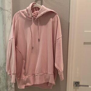 Free People Blush Pink Oversized Hoodie💗